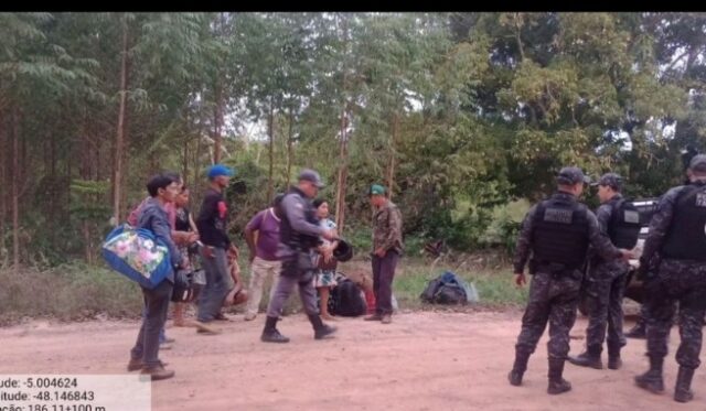 Área da invasão, em Vila Nova dos Martírios